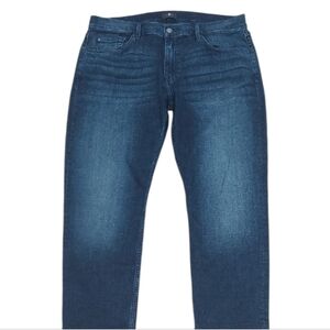 38/28 7 For All Mankind Indigo Relaxed Jeans